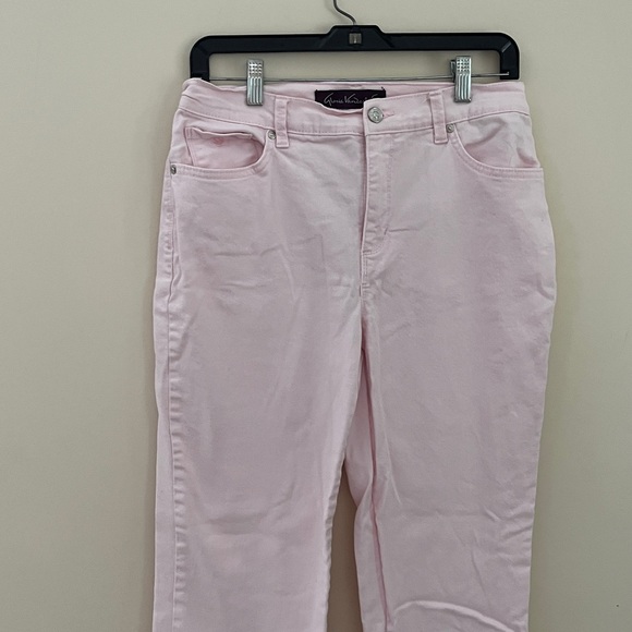GLORIA VANDERBILT Pink Amanda Straight Leg Jeans 8 NWOT - Picture 4 of 12